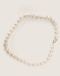 Pearl beads with silver clasp