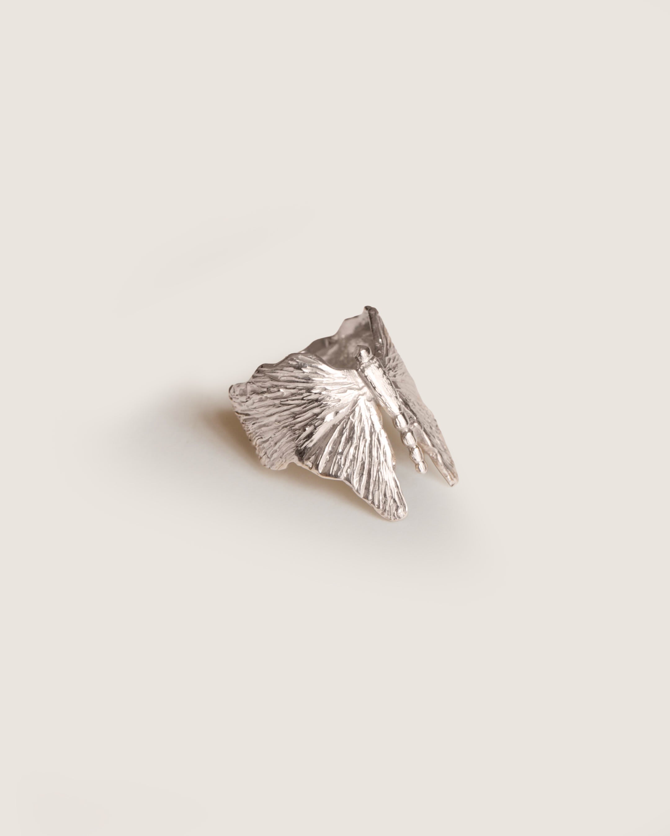 Borboleta Ring in silver