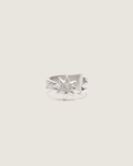 Comet ring in silver