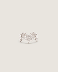 Dancing Stars ring in silver