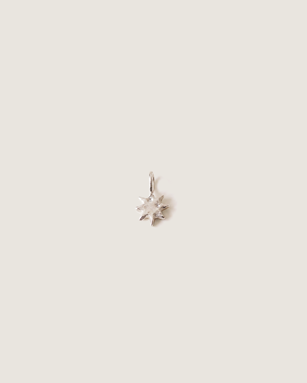 Small Star pendant necklace in silver